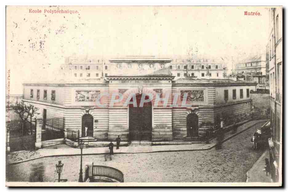 CPA Militaria Ecole polytechnique Entree 