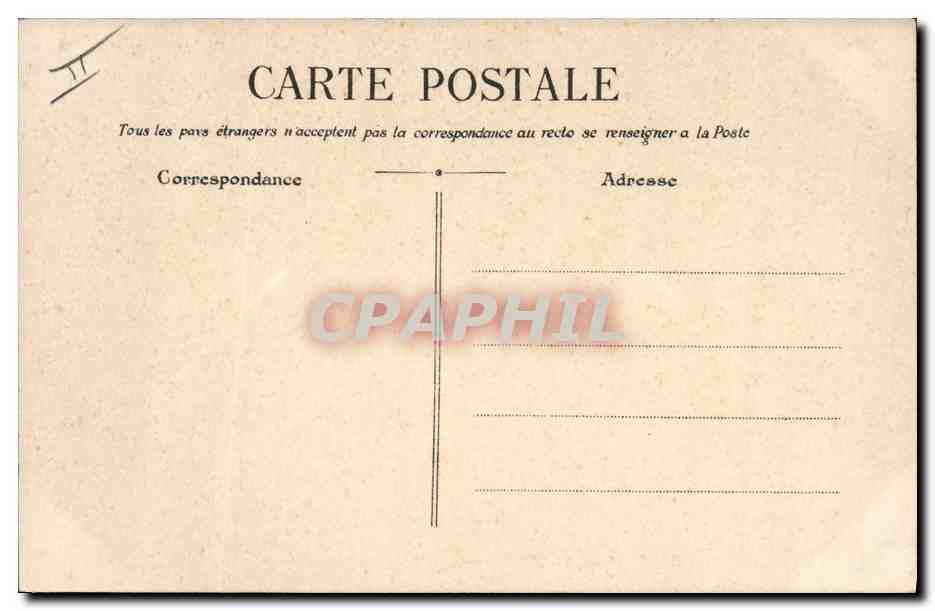 CPA Militaria Ecole polytechnique  — Rückseite