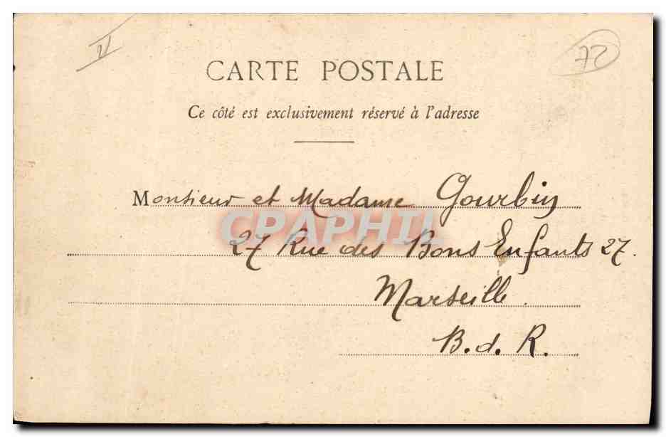 CPA Militaria Ecole Prytanee Militaire Le Monome  — Rückseite