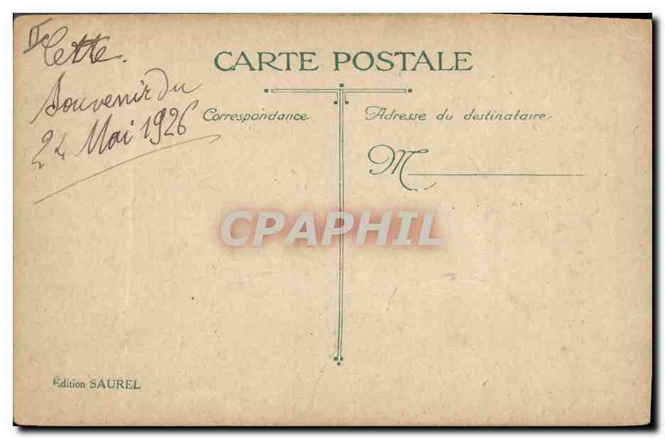 CPA Bateau Le Kleber Croiseur de 1ere classe — Verso