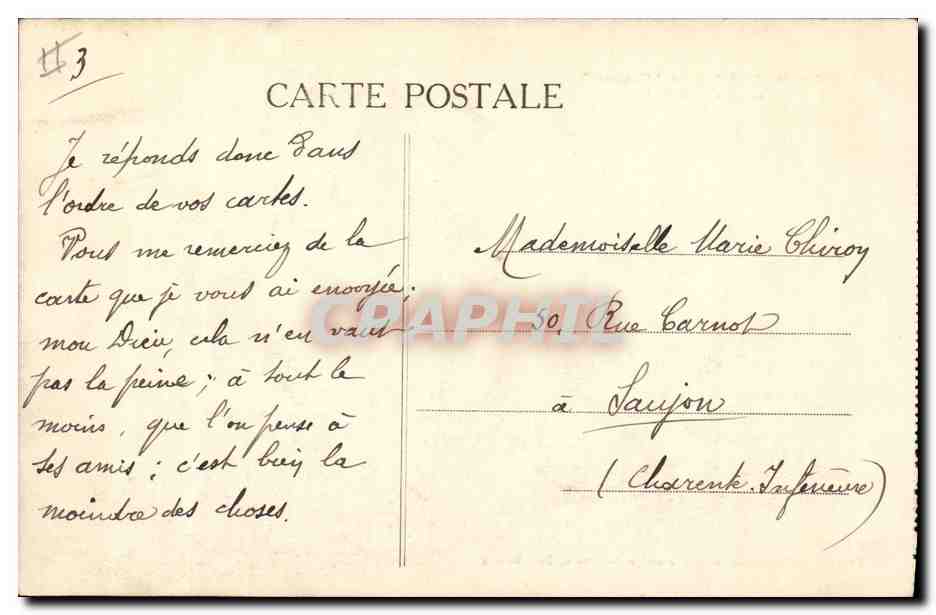 CPA Bateau Cherbourg Le Kleber dans l'arsenal — Verso