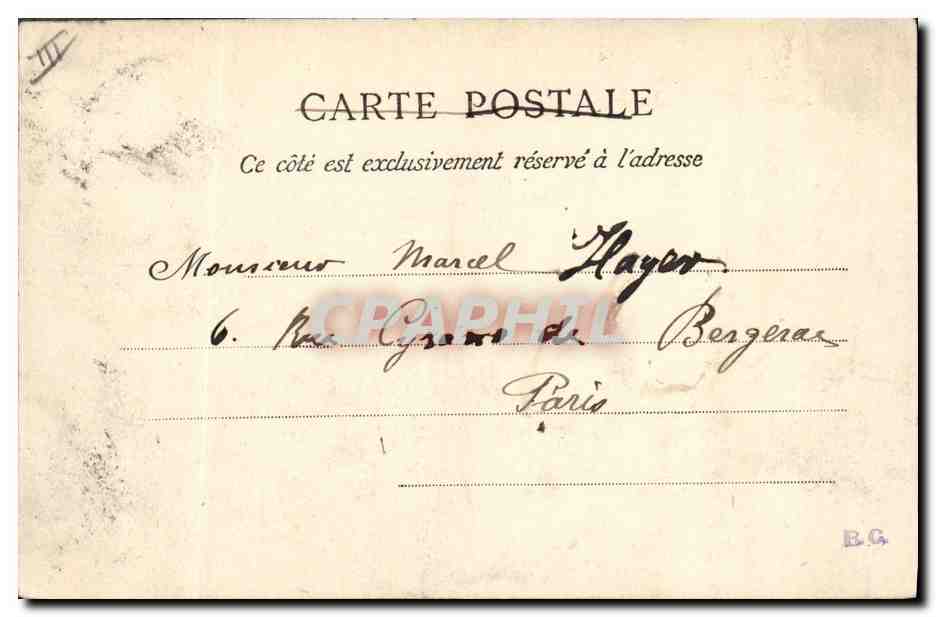 CPA Bateau Cherbourg Le port militaire et l'arsenal maritime Arriere du Kleber — Verso