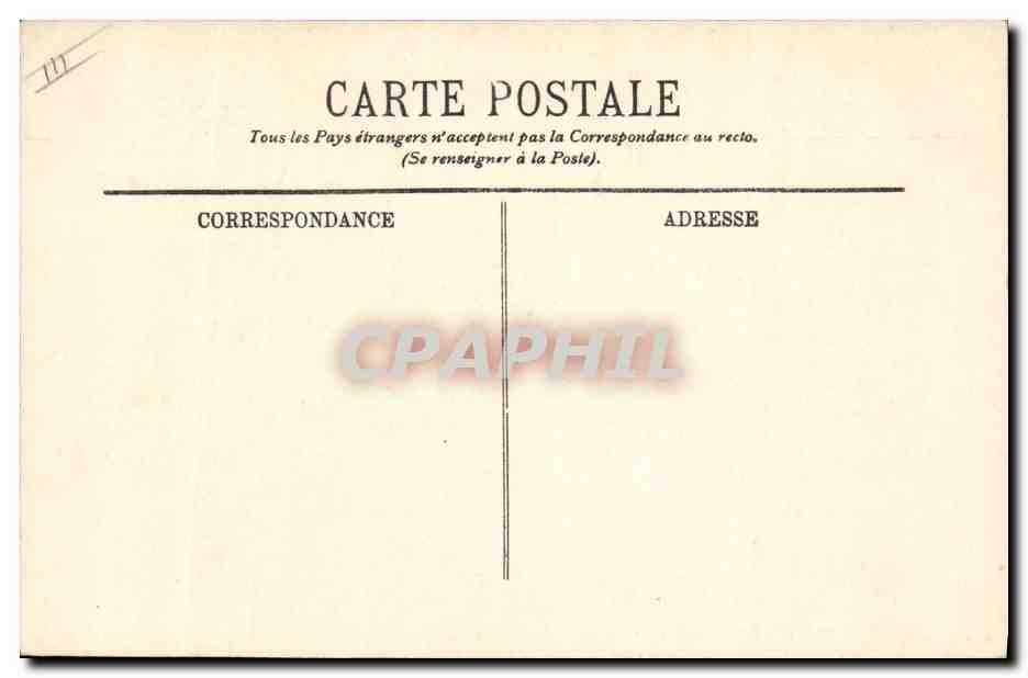 Le Lalande — aviso — LL. — Marine de Guerre — Verso
