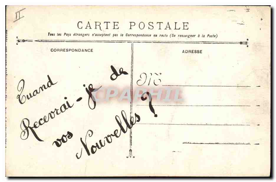 Cuirassé Lorraine — Marine Militaire Française — 619 — Guerre 1914-15-17-18 — Achterkant