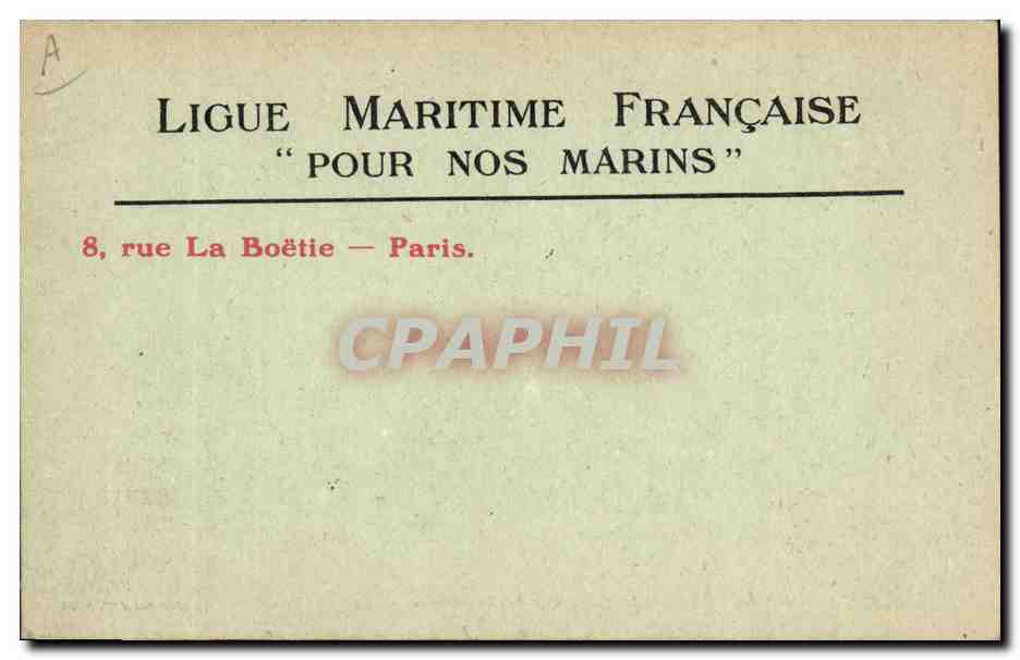 Le Cuirassé « La Lorraine » — Marine de Guerre — Éditeur Lévy Fils & Cie, Paris, n° 163 — Reverso