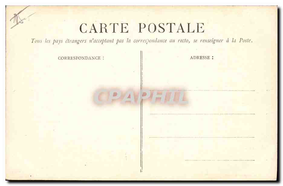 CPA Ma belle messagere Louis Faure Musse Henri  — Verso