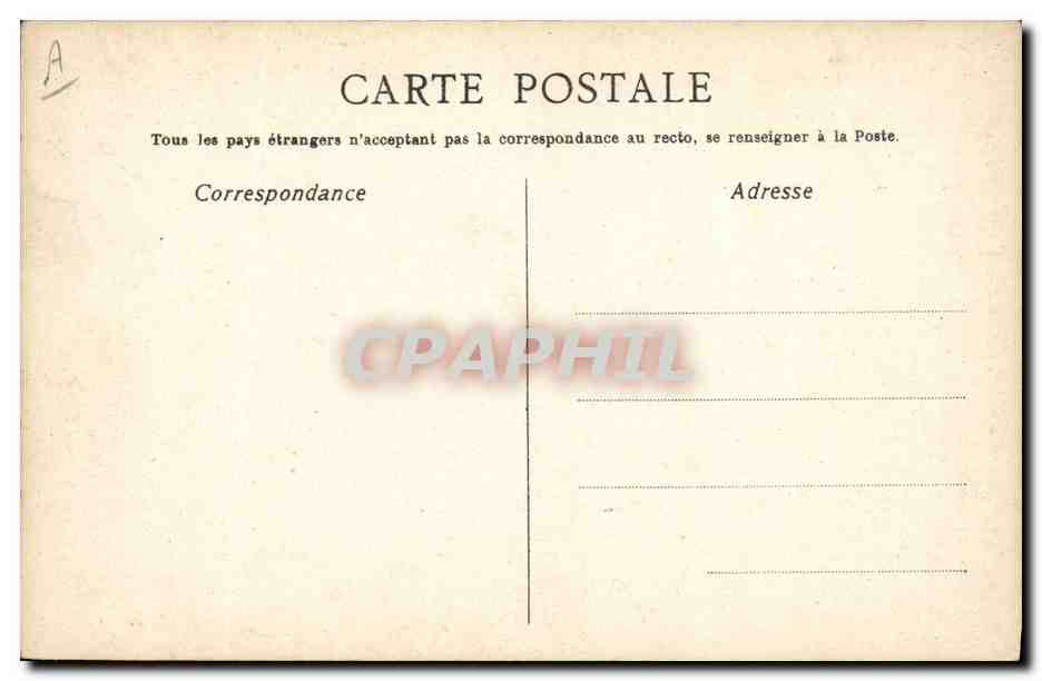 CPA Mireille Chanson de Magali Gounod  — Verso