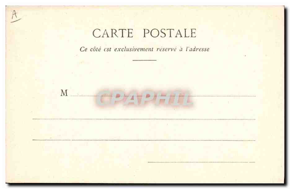 CPA Les vendanges  — Verso