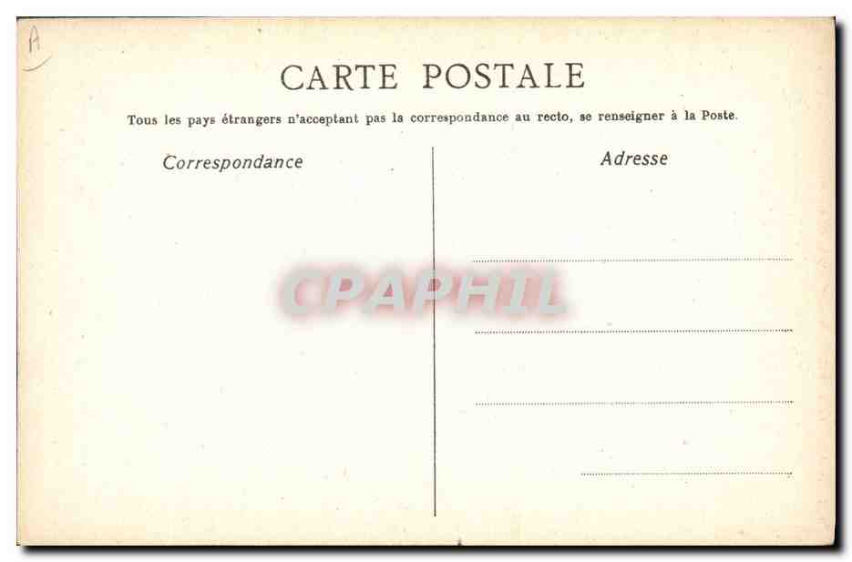 CPA Carmen Celebre Habanera Bizet  — Verso