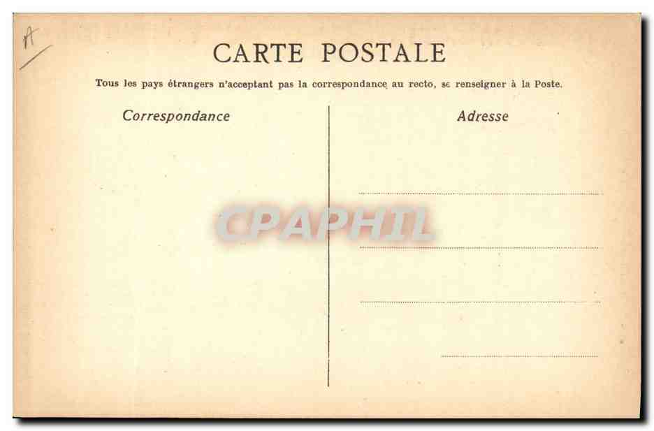 CPA Damnation de Faust Le roi de Thule Berlioz — Verso