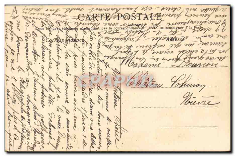 CPA Ma Normandie Berta  — Verso