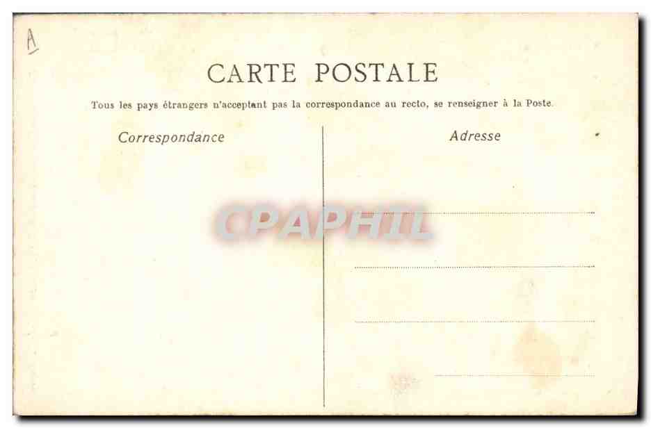 CPA Peines legeres Peines ameres Foucher Krier  — Verso