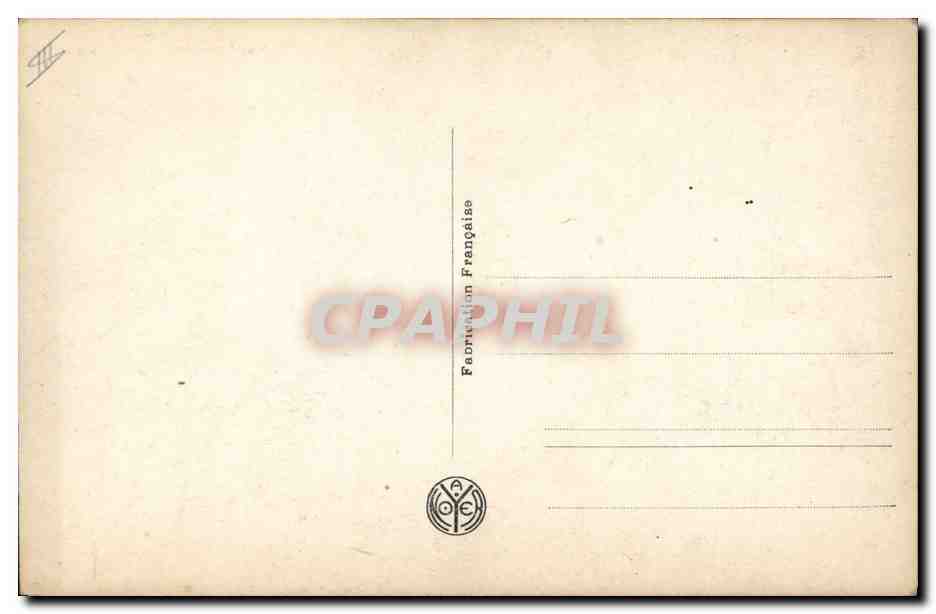 CPA Folklore Alsace L'Alsacienne de Mulhouse — Verso