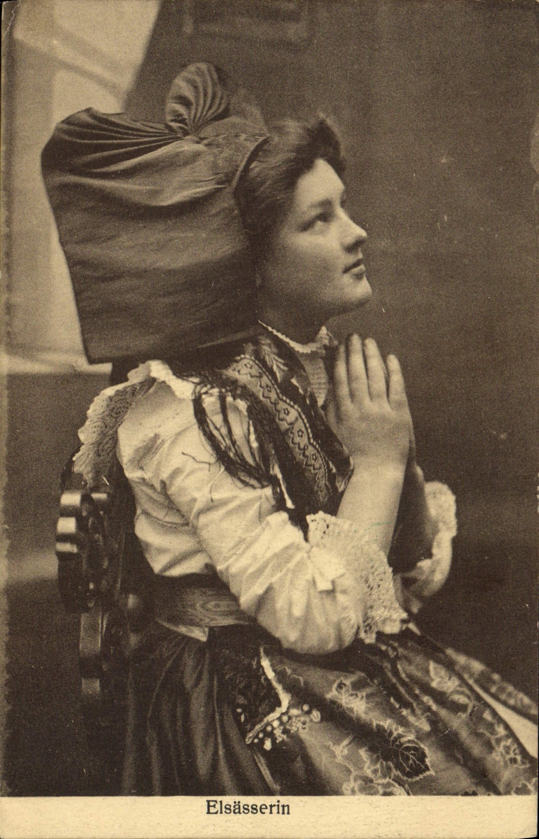CPA Folklore Alsace 