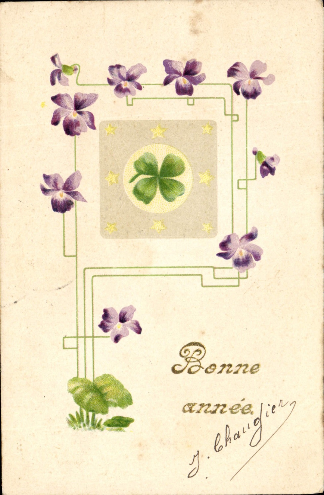 CPA Fantaisie Fleurs 
