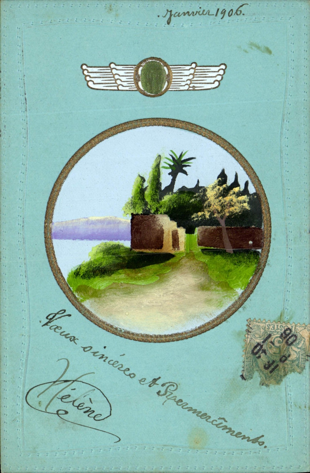 CPA Fantaisie Fleurs 