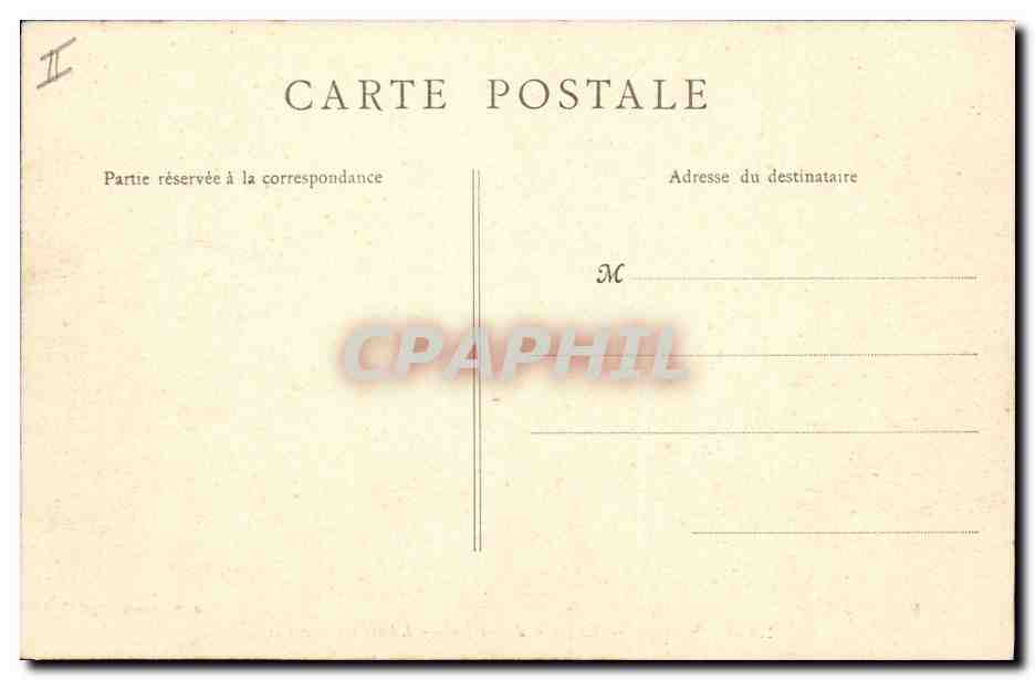 CPA Electricite La Bourboule La cascade du lac L'usine electrique — Verso