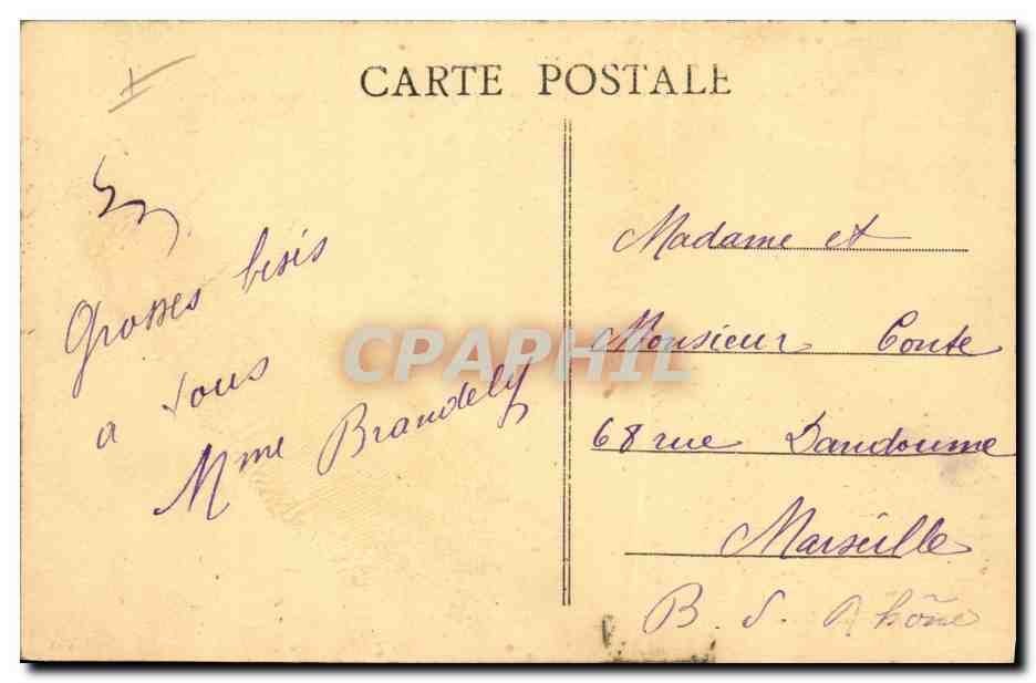 CPA Electricite Le barrage des Chaumettes pres Liginiac Correze — Rückseite