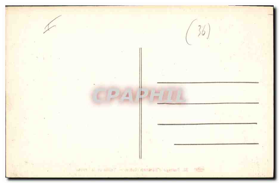 CPA Electricite Barrage d'Eguzon Vallee de la Creuse — Verso