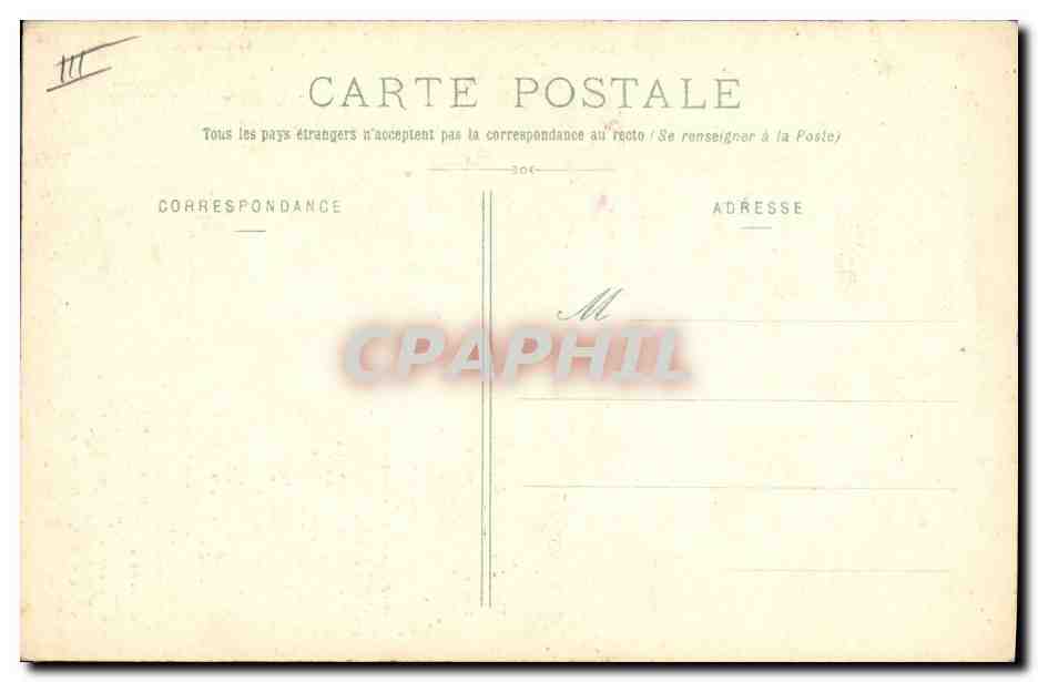 Nouvel An — Femme en robe ornée tenant un programme — Édition Bergers — Achterkant