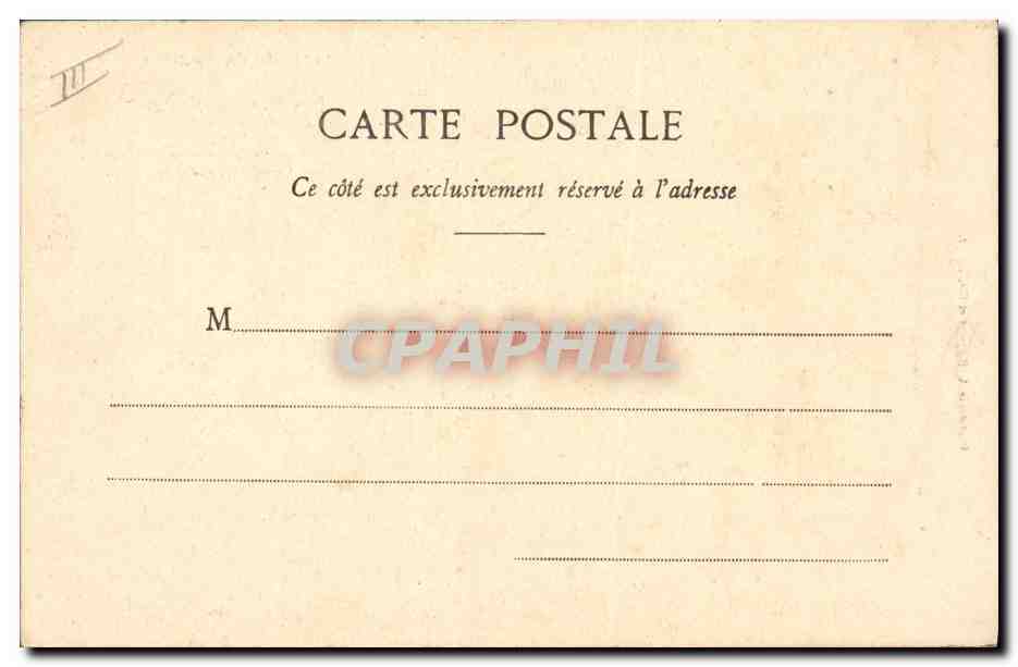 Femme tenant des œufs de Pâques décorés — Phototypie A. Bergeret et Cie, Nancy — n° de série non visible — Reverso