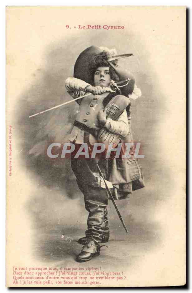 Der kleine Cyrano — Theater-Szene — Verlag Polycliste A. Bild von C. Dancy