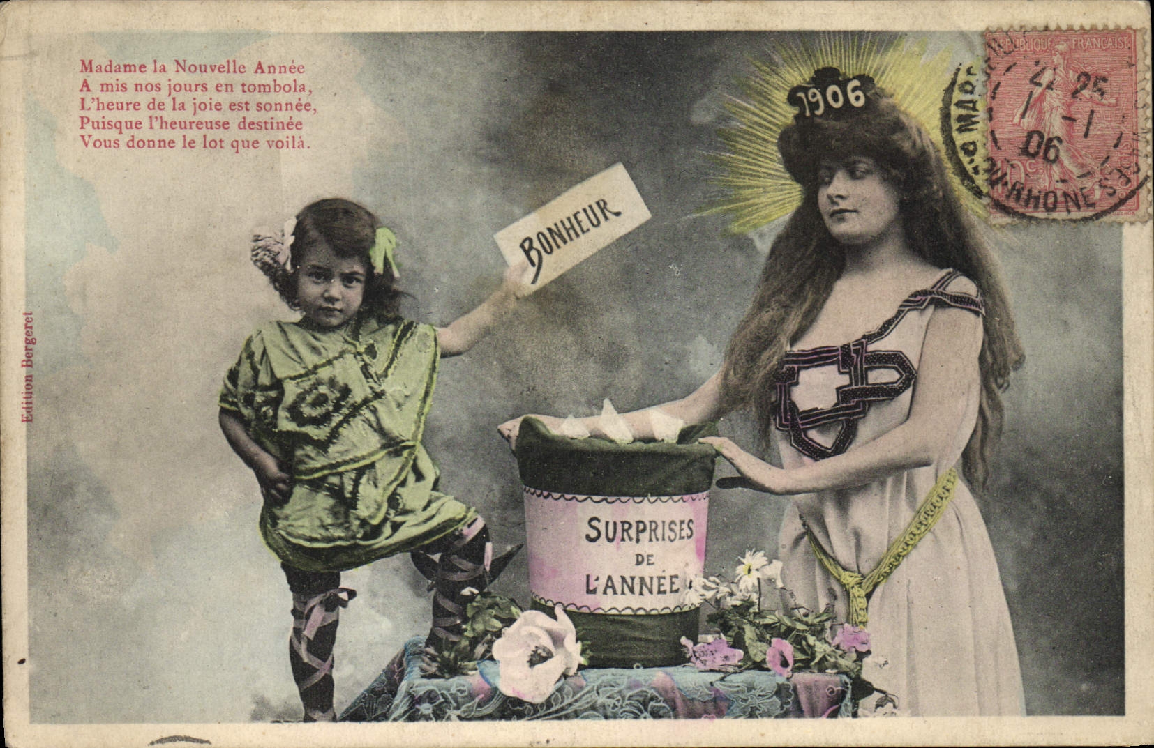 Madame la Nouvelle Année — Surprises de l'Année — Édition Bergeret