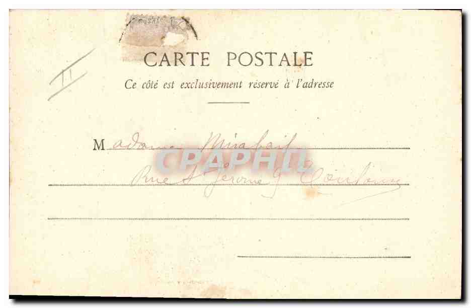 CPA Fantaisie Enfant Le petit jardinier  — Verso
