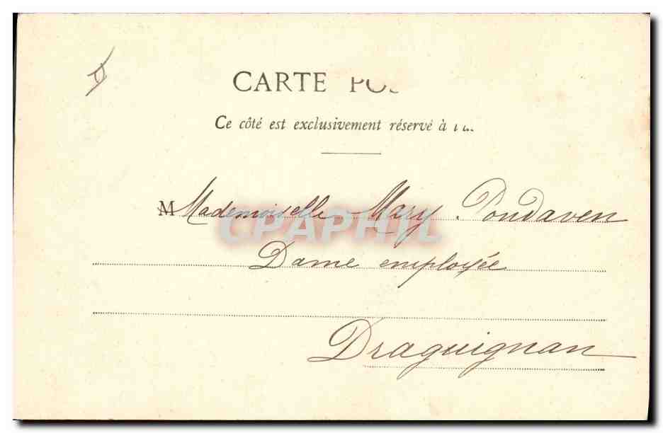 CPA Fantaisie Enfant La charite  — Rückseite