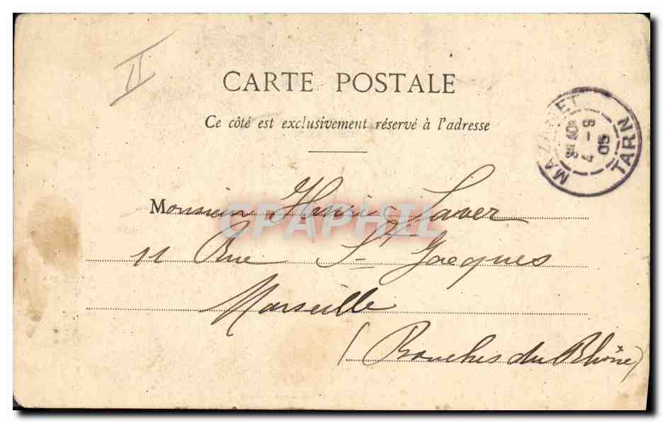 CPA Fantaisie Enfant Le Noel du Petit Ramoneur  — Rückseite