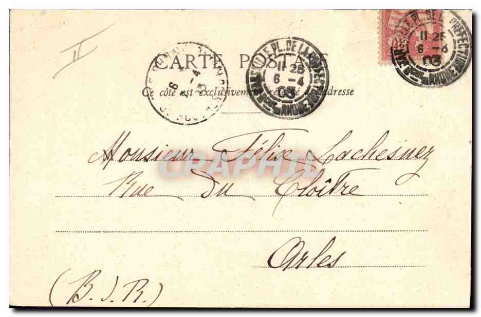 Le Petit Cyrano — Phototype A. Pergernet et Cie — Nancy — Rückseite
