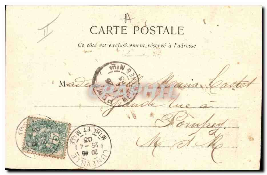 La Famille Durand au Théâtre — Pendant le ballet — Éditeur : Paris Clair — Reverso