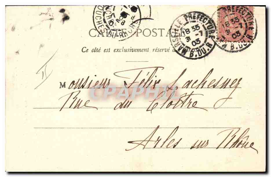 Der kleine Cyrano — Phototype A Bergeret et Co, Nancy — Nr. 9 — Rückseite