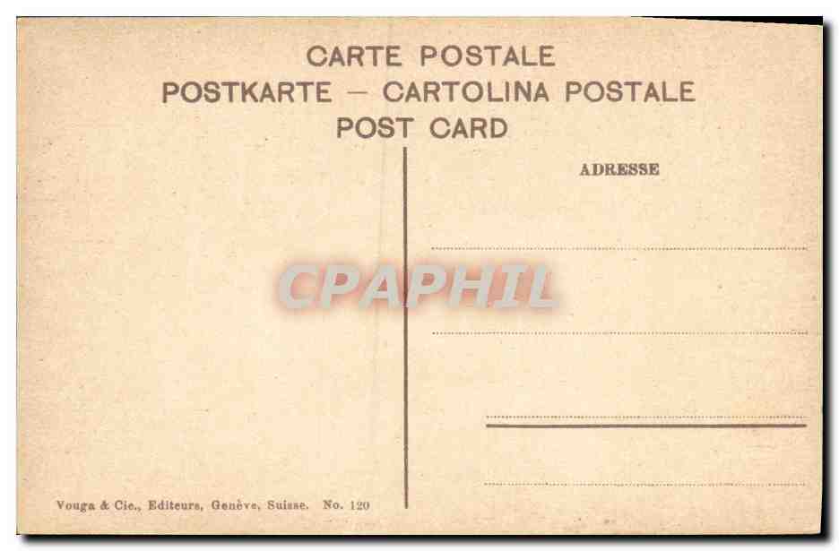 CPA Fantaisie Fleurs  — Verso