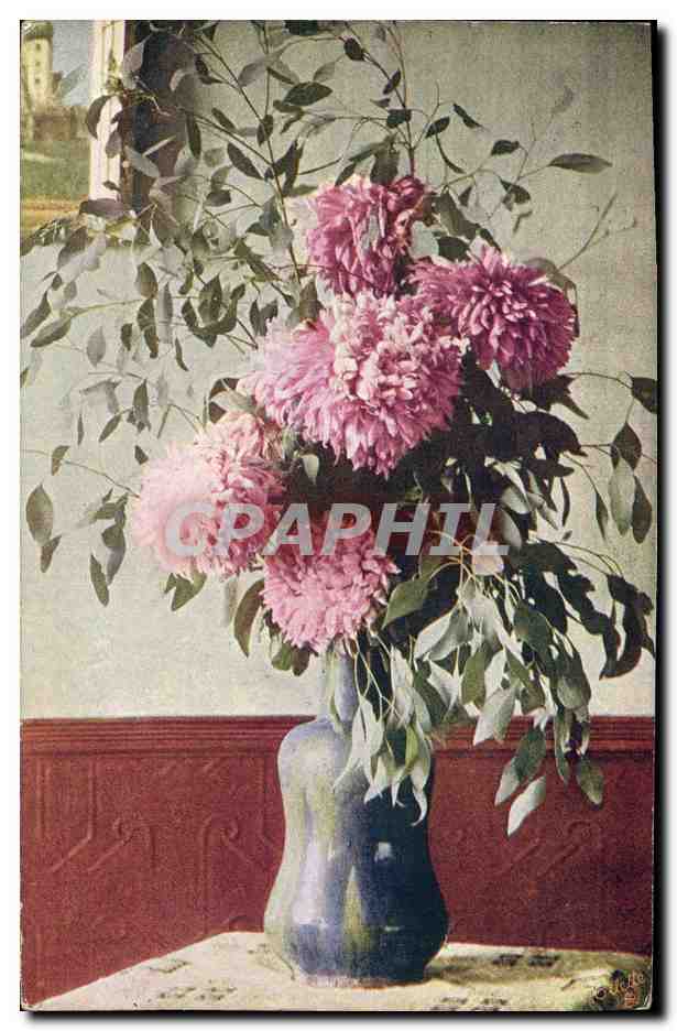 CPA Fantaisie Fleurs 