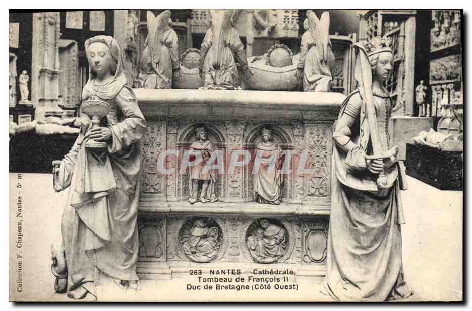 CPA Nantes Cathedrale Tombeau de Francois II Duc de Bretagne 