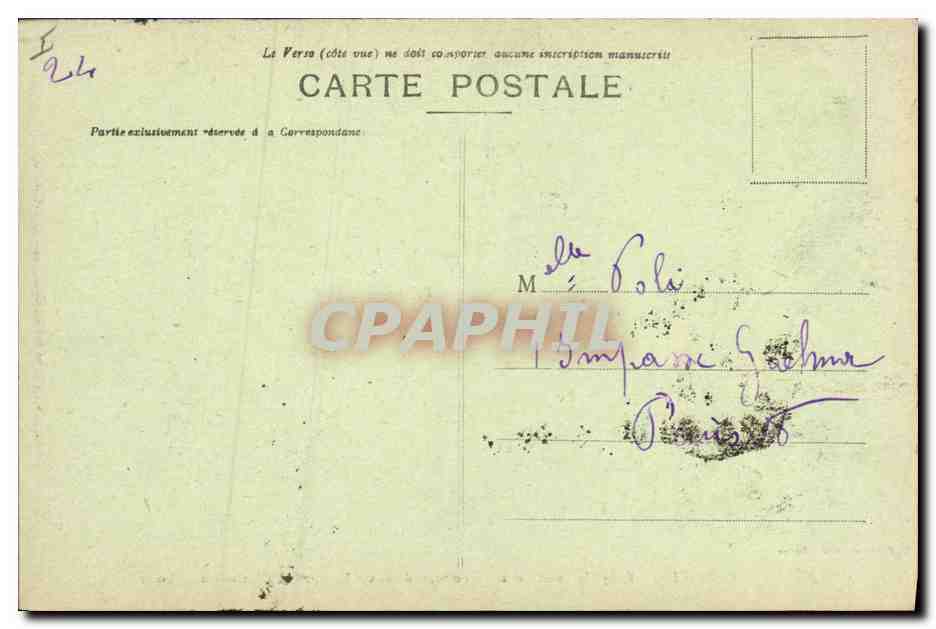 CPA Dreux Chapelle Saint Louis Tombeau de louis Philippe  — Rückseite