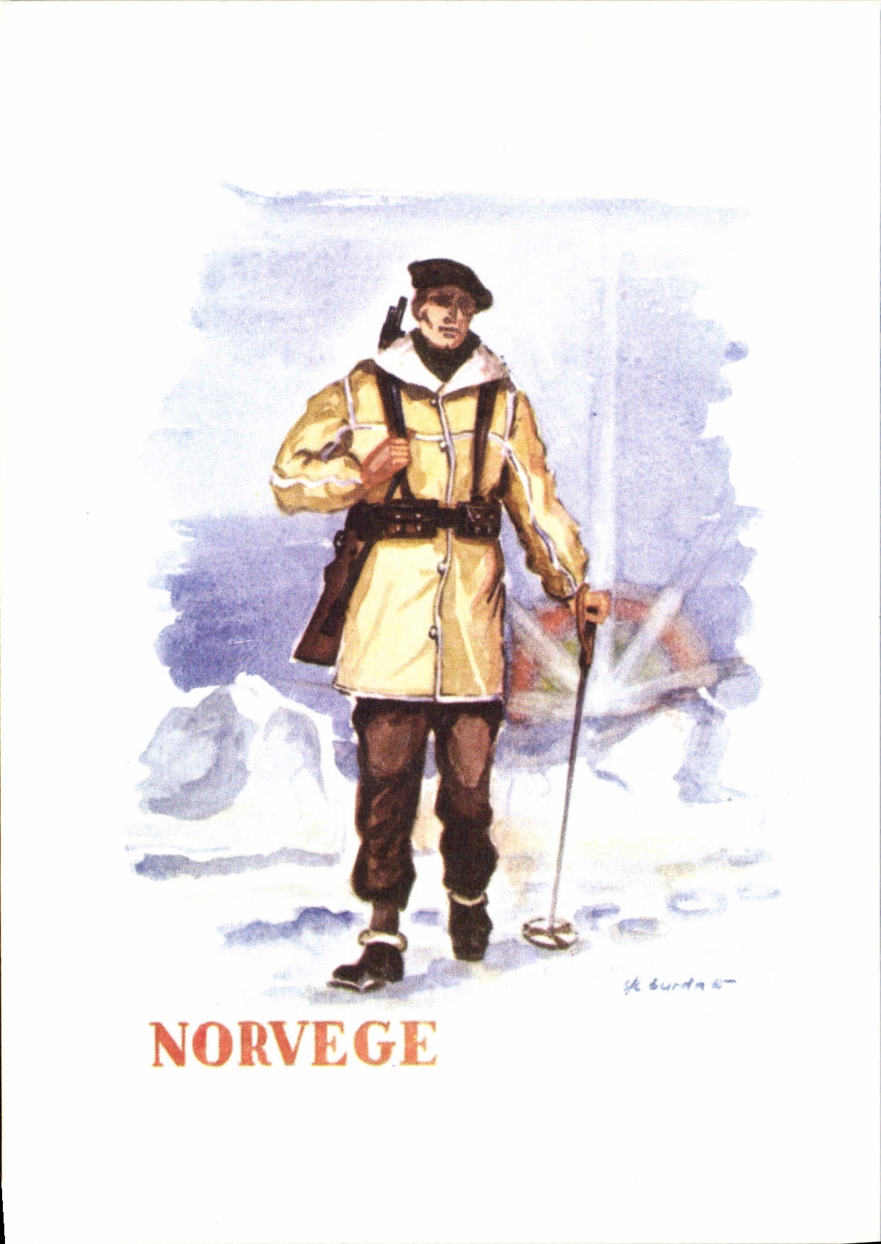CPM Militaria Legion Etrangere Norvege Norway Norvegen