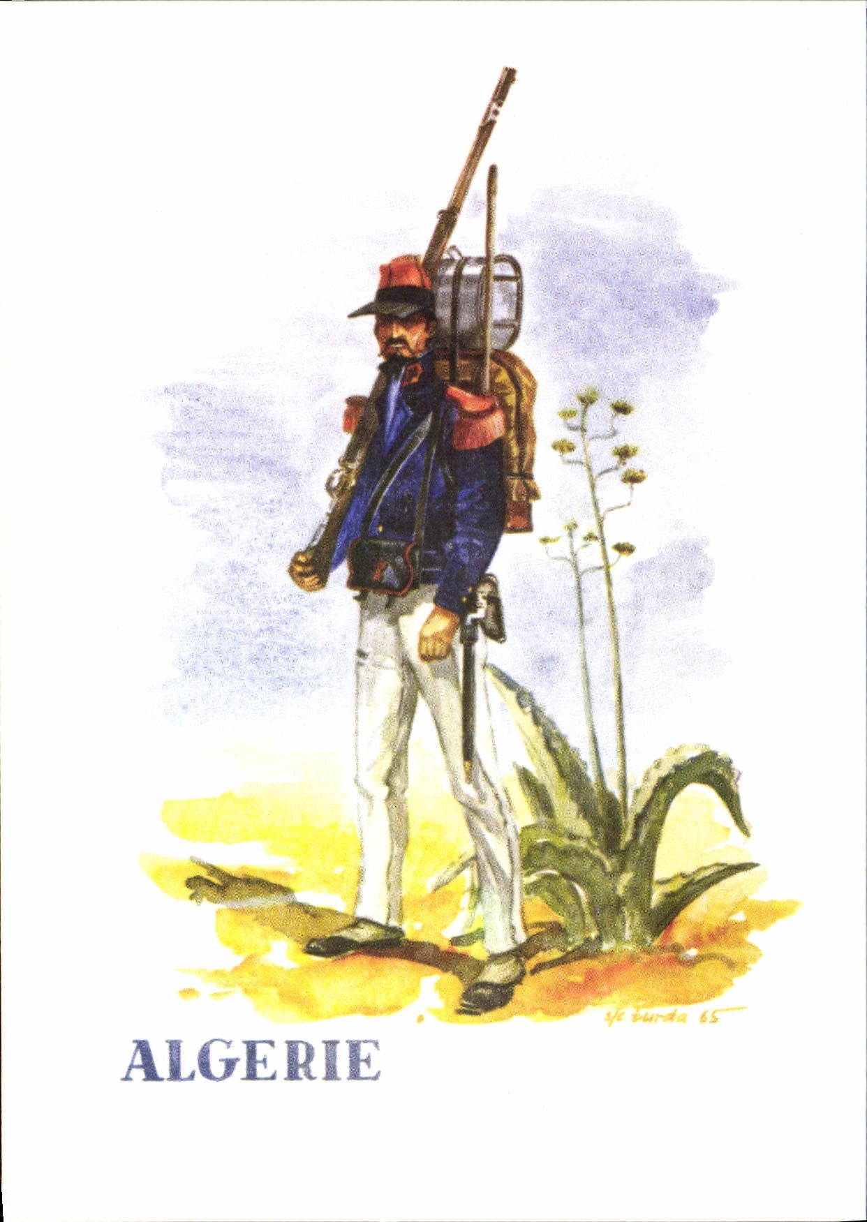 CPM Militaria Legion Etrangere Algerie
