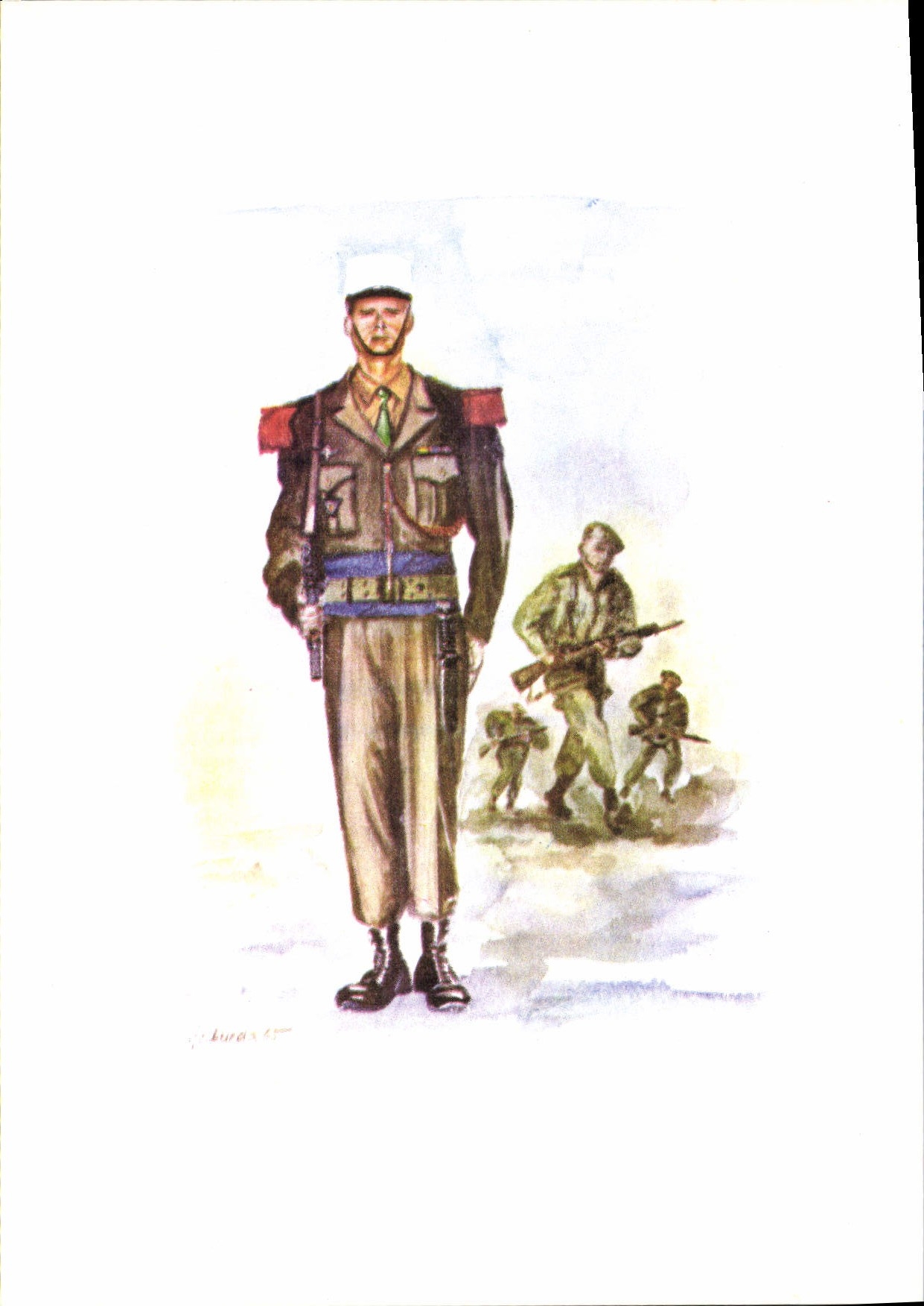 CPM Militaria Legion Etrangere 1965