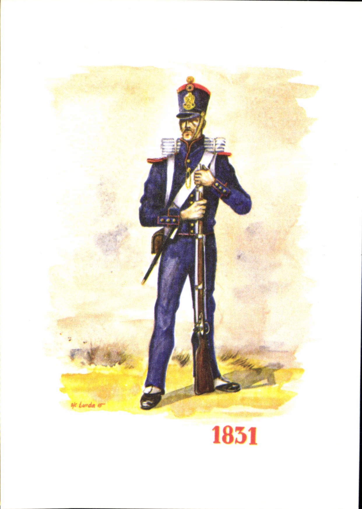 CPM Militaria Legion Etrangere 1831