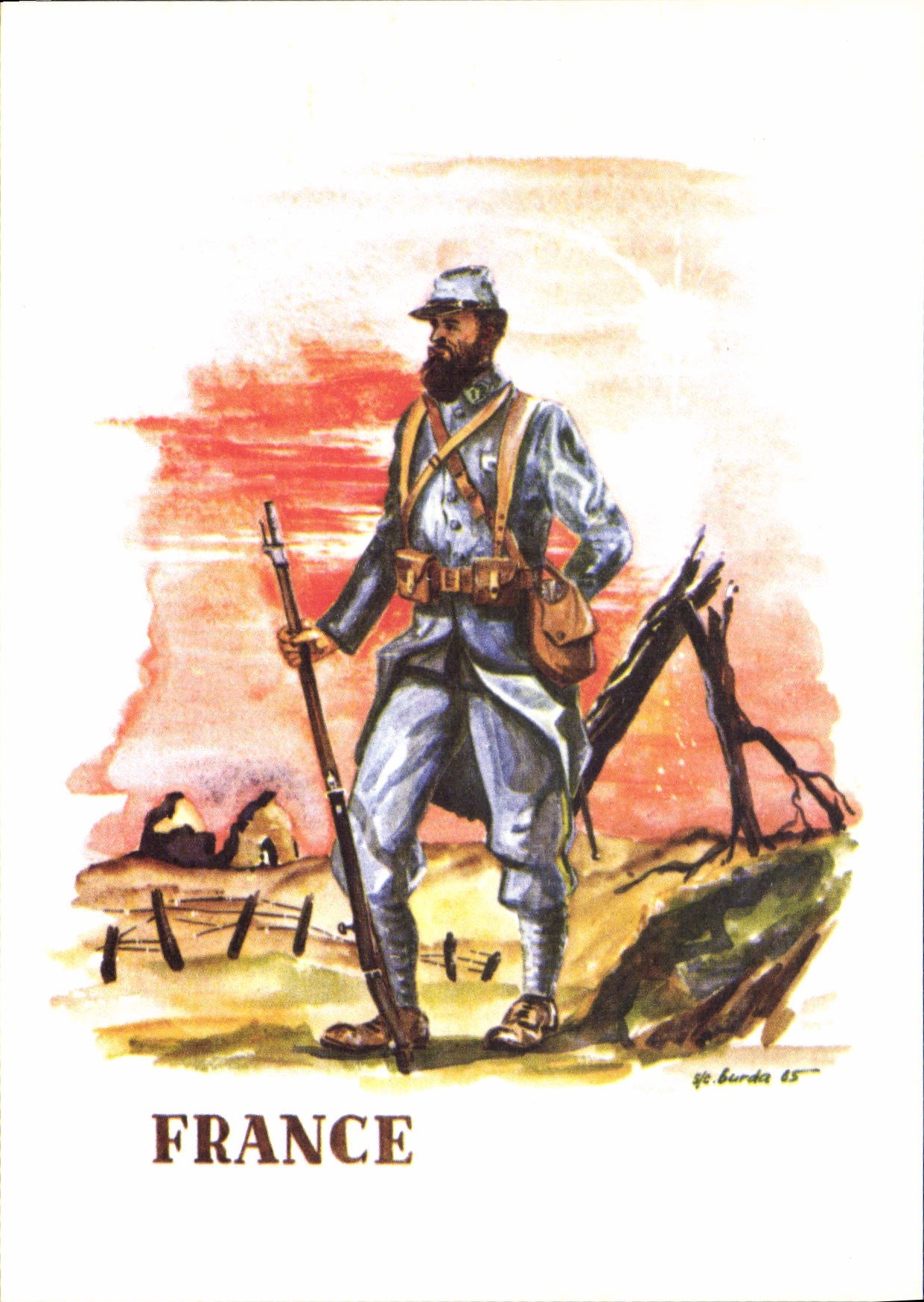 CPM Militaria Legion Etrangere France