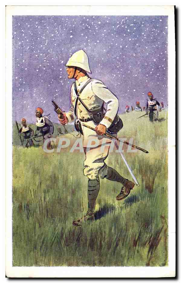 Soldats en patrouille sous la neige — Fiegenschuh (Jean) — Imprimerie L. Lautin, Paris