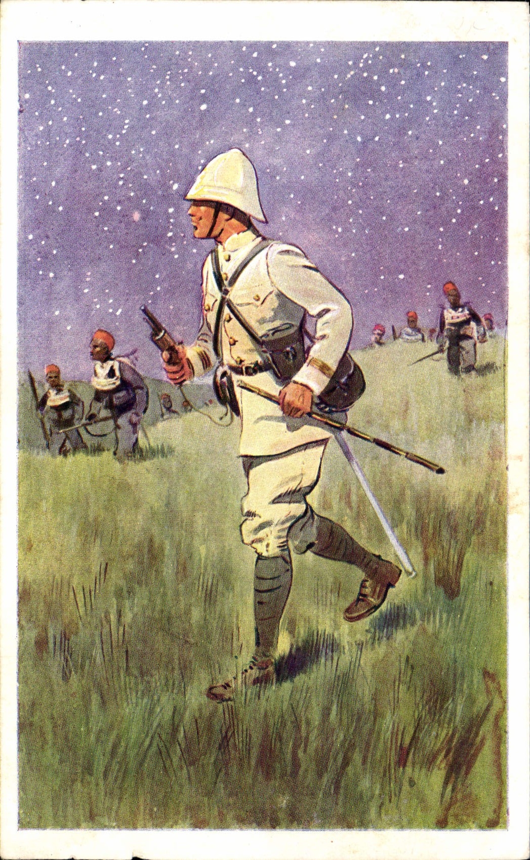 Soldat de la Légion étrangère — Action en Afrique — Éditeur CPAPHIL, n°1