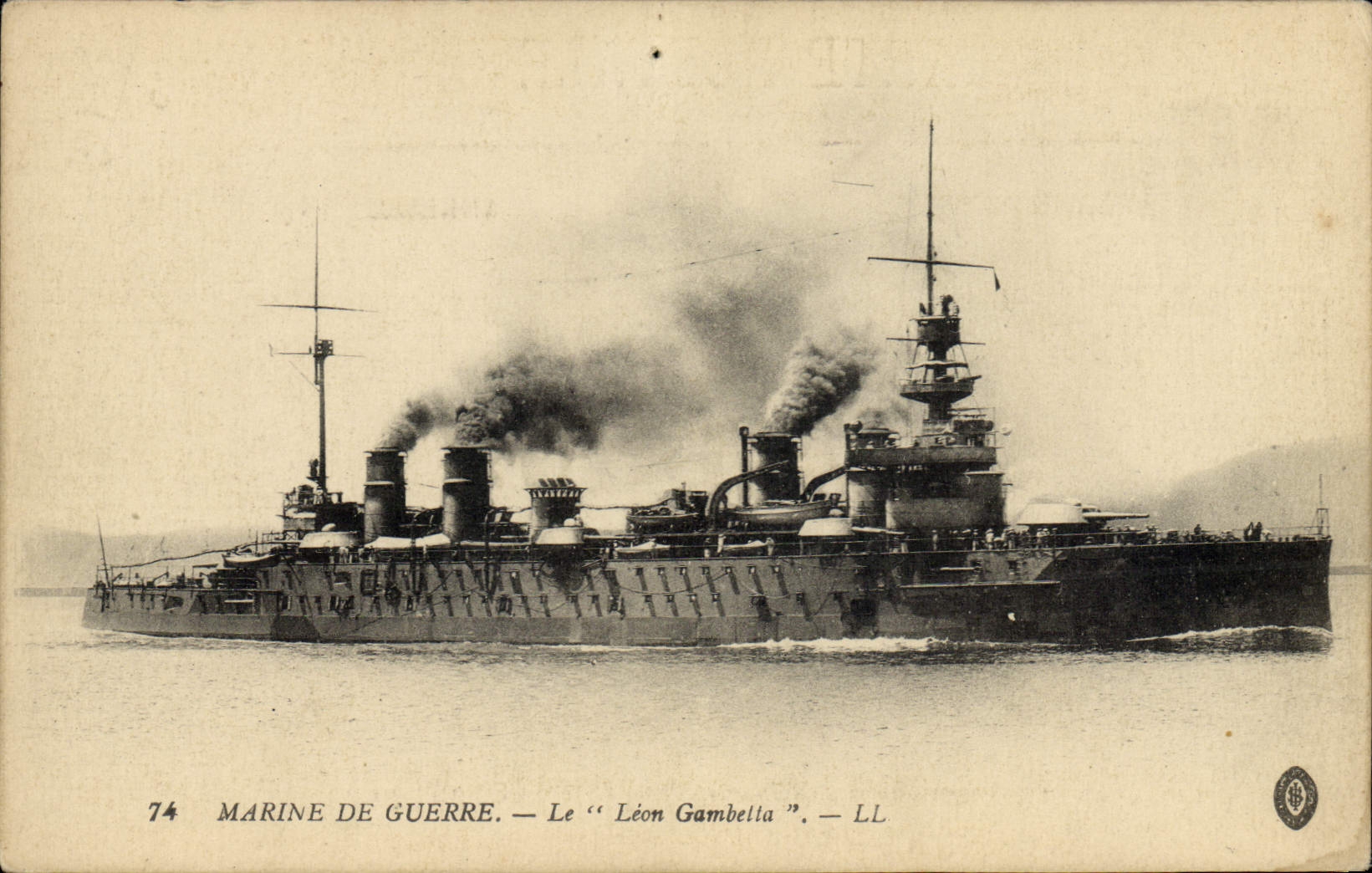 CPA Bateau Le Leon Gambetta 