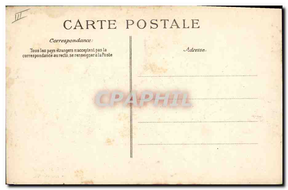 CPA Bateau Liberte Cuirasse d'escadre  — Verso