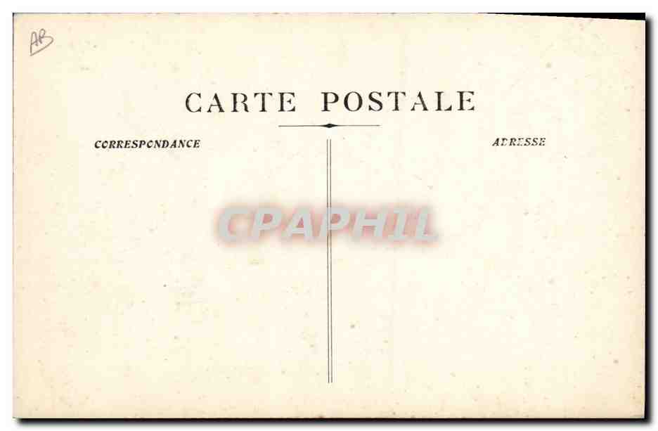 Catastrophe du « Liberté » — Déblaiement de la tourelle 305 arrière — 25 Septembre 1911 — Reverso