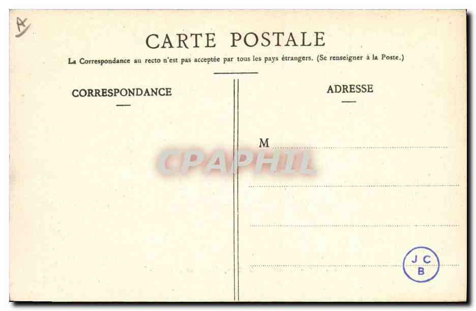 CPA Bateau Le Leon Gambetta Croiseur Cuirasse  — Verso