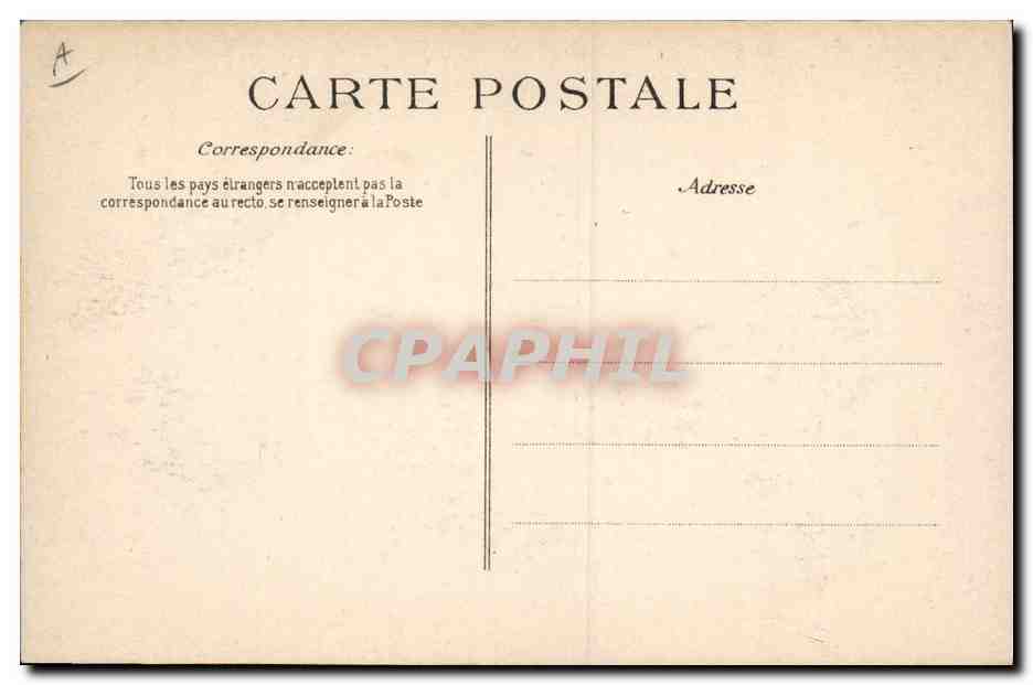 Marine Nationale — "Liberte" — Détruit en rade de Toulon le 23 septembre 1911 — Verso