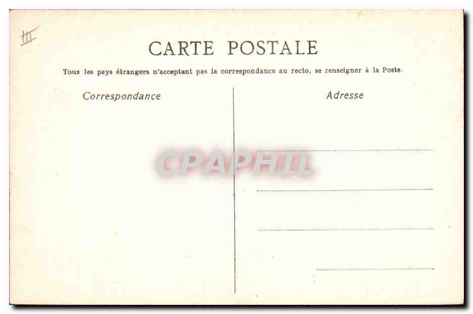 CPA A ta porte Christien Dickson Christine  — Verso
